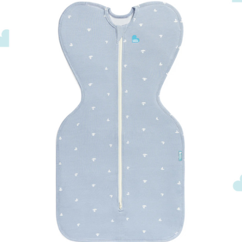 Swaddle Up™ 1.0 TOG Viscose from Bamboo Mist Blue Boats