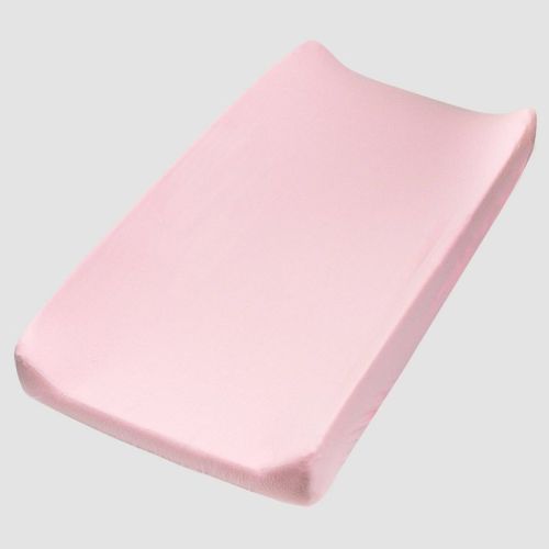 Honest Baby Organic Cotton Changing Pad Cover - Peach Skin Painted Buffalo Check