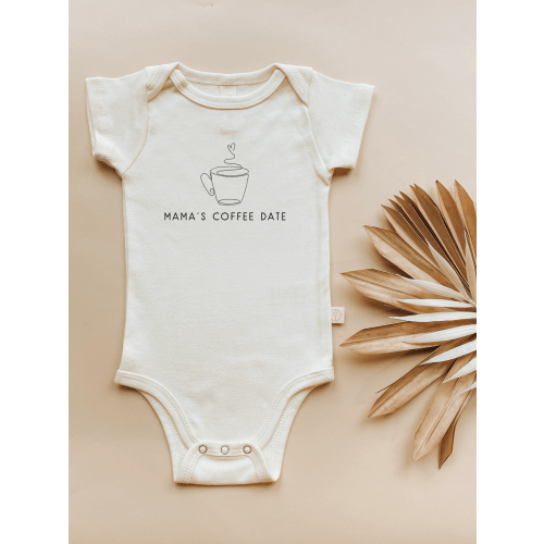 Mama's Coffee Date - Organic Cotton Bodysuit
