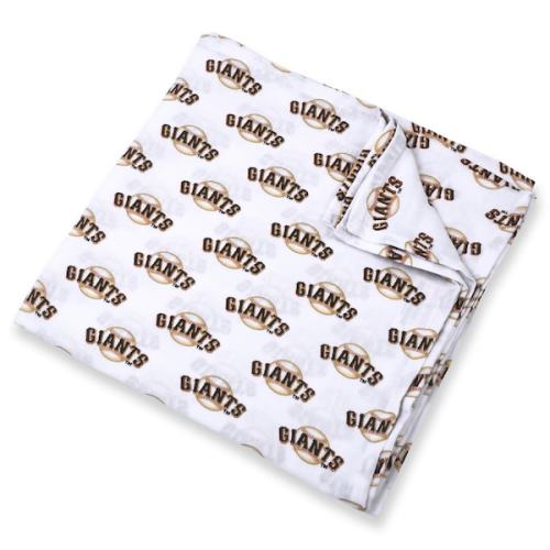 Infant San Francisco Giants Three Little Anchors White 47'' x 47'' Muslin Swaddle Blanket