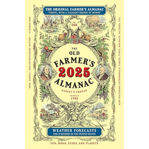 The 2025 Old Farmer's Almanac Trade Edition Paperback – August 27, 2024