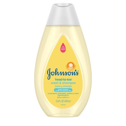 Johnson's Baby Body Wash & Shampoo, 16.9 Ounces, 27.1 Ounces