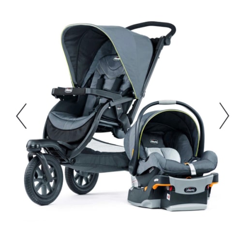 Activ3 Jogging Stroller Travel System - Solar