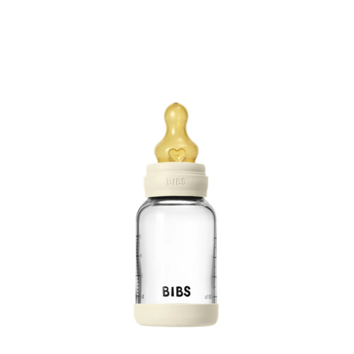 Baby Glass Bottle Set 120ml Latex - Ivory