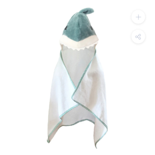 Shark Baby Terry Towel
