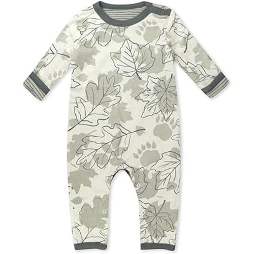 HonestBaby Baby One-Piece Jumpsuit Organic Cotton Romper Coverall Sets