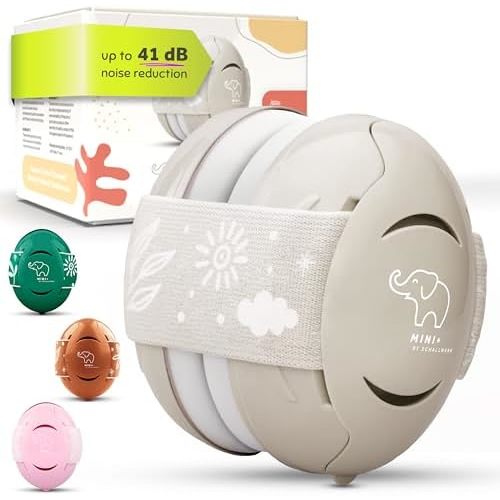 Schallwerk ® Mini+ Baby Ear Muffs – Noise Protection for Babies, Infants, Toddlers – Kids Noise Cancelling Headphones