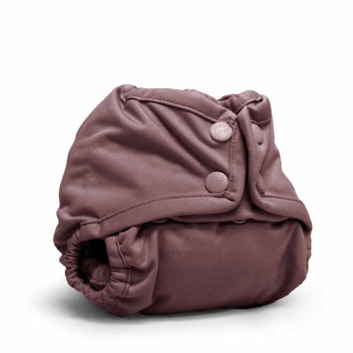 Kanga Care Rumparooz Double Leg Gusset Reusable Cloth Diaper Cover Newborn Snap | Thistle 4-15 lbs