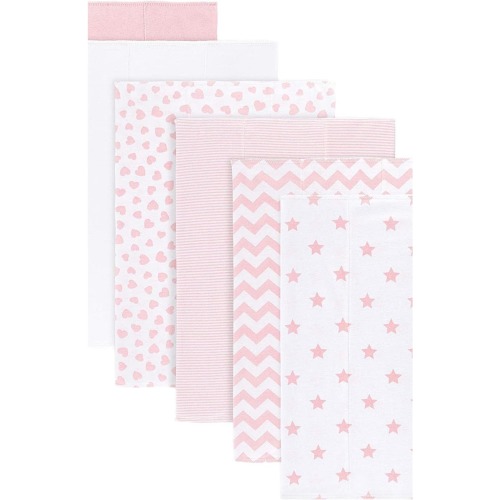 Cotton Burp Cloths - Pack of 6