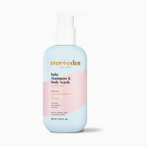 Evereden Baby Shampoo and Body Wash - Fragrance Free, 251ml