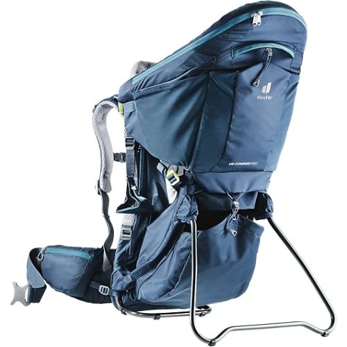 Deuter Kid Comfort Pro Child Carrier Backpack for Travel & Hiking with Toddlers - Midnight
