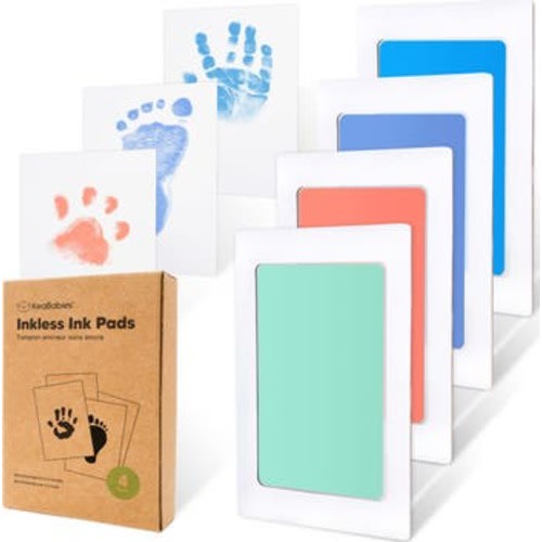 4-Pack Inkless Ink Pads, Large