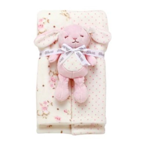 Baby Bunny Lovey and Blanket, 2-Piece Set