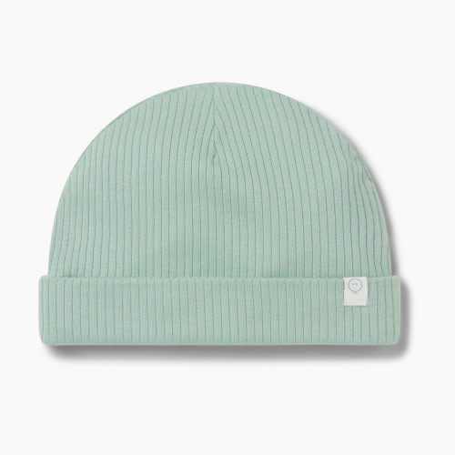 MORI Ribbed Hat - Mint, 0-3m