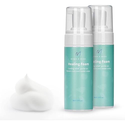Witch Hazel Spray | Perineal Spray Postpartum Essentials Foam | Postpartum Spray - Perineal Healing Foam for Post Partum Care and Recovery an Essential for Labor (2 Pack)