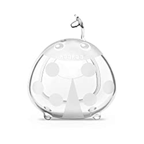haakaa Ladybug Milk Collector Breast Shells Nursing Cup Silicone Breast Milk Collector Milk Savers for Breastfeeding Nipple Shells Protect Sore Nipples Extra-Soft and Reusable, 2.5oz/75ml, 1 PC