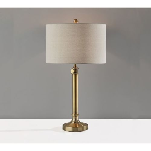 Fig Iron Adjustable Table Lamp (28")