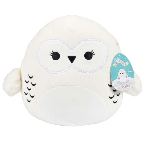 Squishmallows Original Harry Potter 10-Inch Hedwig the Owl Plush - Official 2025 Jazwares - Collectible Soft & Squishy Owl Stuffed Animal Toy Figure - Gift for Kids, Girls & Boys
