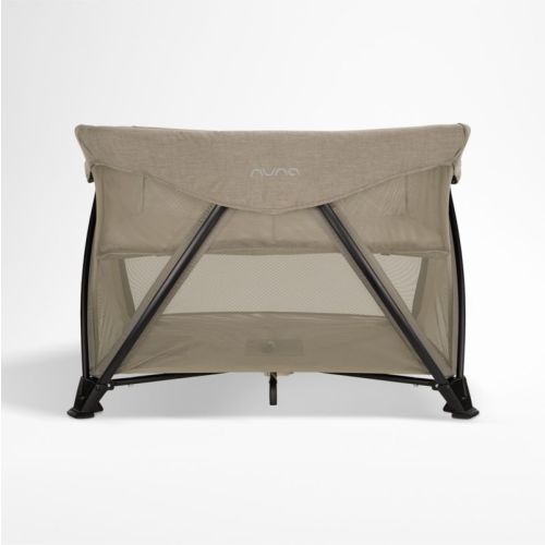 Nuna ® SENA aire ® Hazelwood Light Brown Playard and Travel Crib