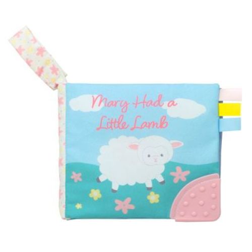 Magic Years 5 inch Soft, Crinkle Activity Book with Teether, Mary Had a Little Lamb