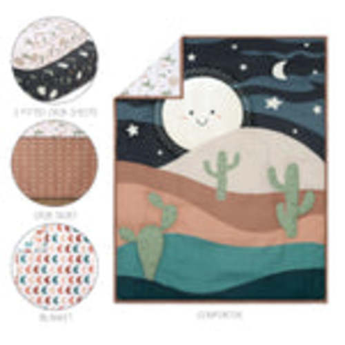 Joshua Tree Desert 5-Piece Crib Bedding Set – The Peanutshell