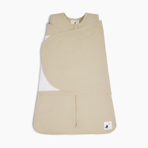 Small Story Organic Cotton Wearable Swaddle - Oat, Nb
