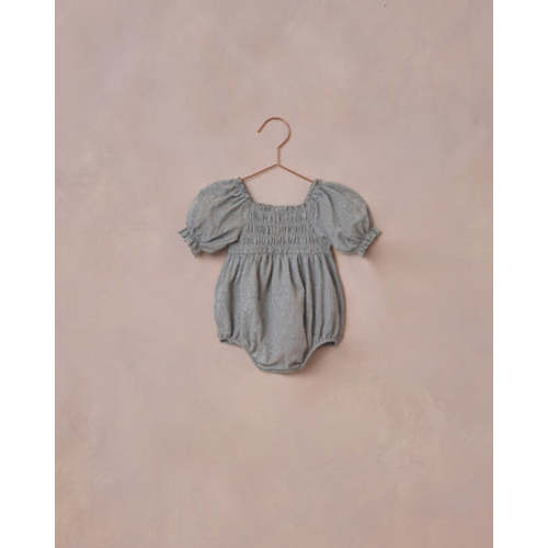 Hazel Romper | Aqua