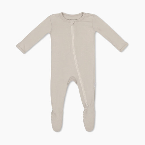 Bamboo Little Bamboo Footie - Oat, 0-3 M