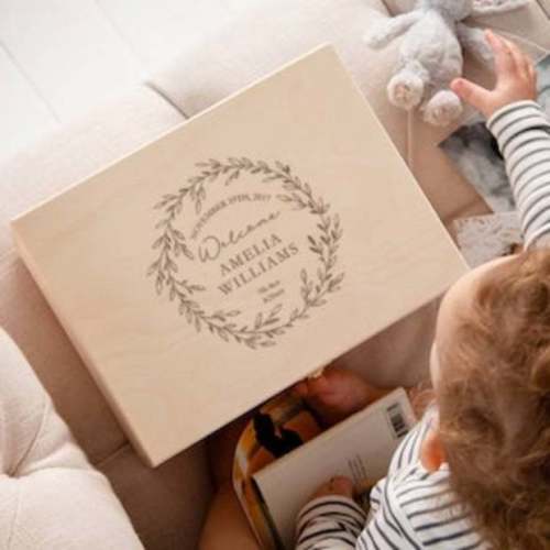 Dust and Things Baby Keepsake Box