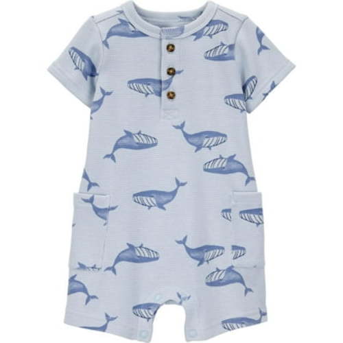 Carter's Child of Mine Baby Boy Romper, Sizes 0/3-24 Months