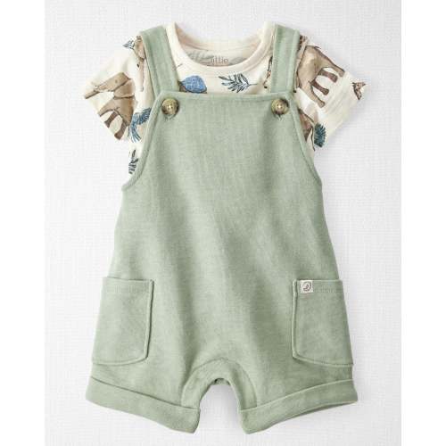 Baby 2-Piece Organic Cotton Shortall Set - Little Planet | Carter's