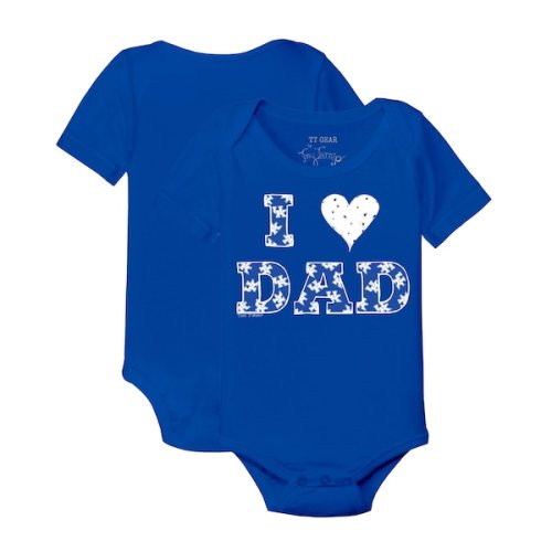 Kentucky Wildcats Tiny Turnip Infant I Love Dad Bodysuit - Royal