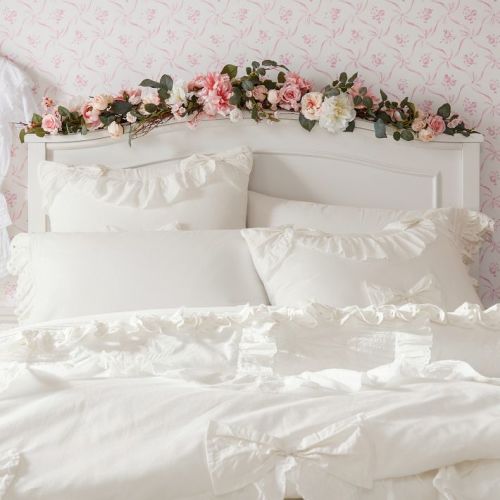 LoveShackFancy Pink Floral Garland