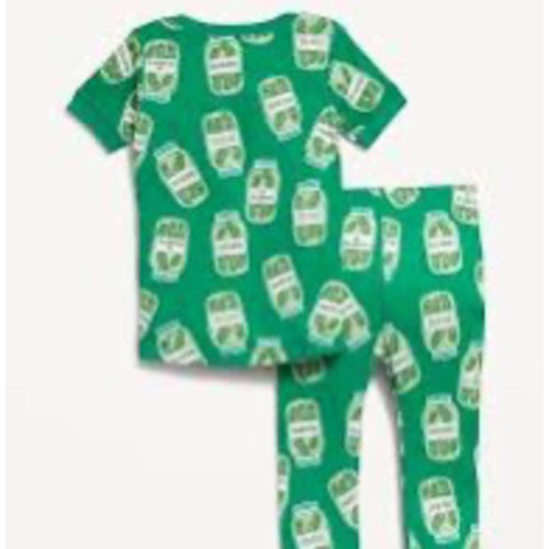 Snug-Fit Graphic Pajama Set for Toddler & Baby