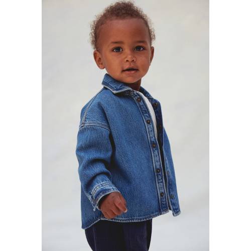 Cotton-blend Denim Shirt