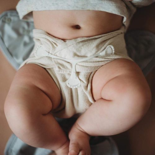 Cloth-eez - Natural Unbleached Flat Birdseye Diapers