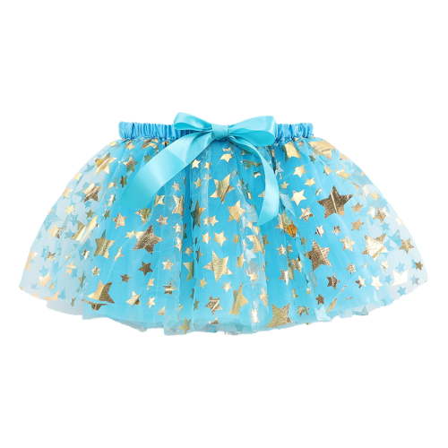 Curenmufel Girl Toddler Tutu Skirt Baby Girls Tutu Skirt Princess Fluffy Soft Tulle Ballet Birthday Party2T 4T 6T 8T (Sky Blue,4-6 Years)