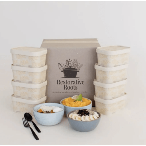 One-Month Postpartum Meal Package – Nourishing Recovery