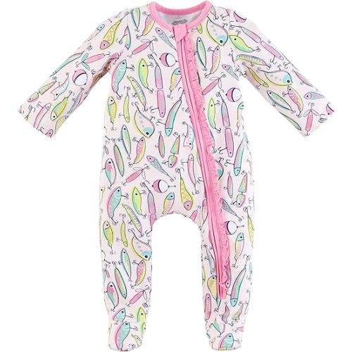 Mud Pie Baby Girl Fish Sleeper