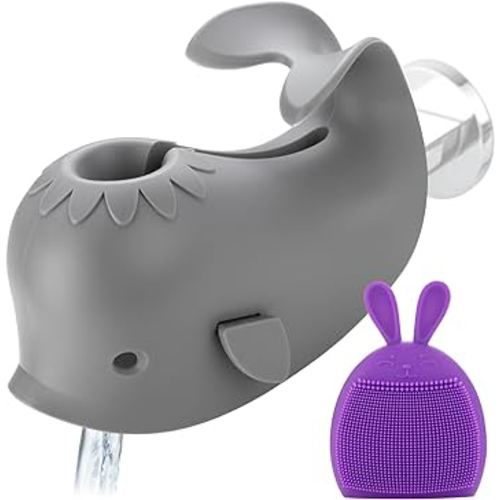 Faucet Cover Bathtub Baby Tub - Bath Spout Cover Baby Bathtub, Faucet Cover Baby Bathtub Silicone Whale for Kids