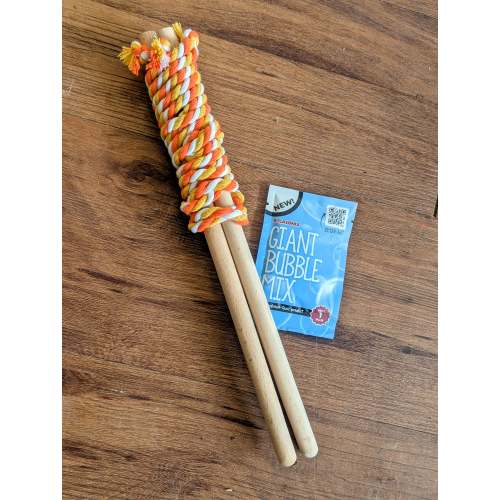String Bubble Wand & Solution