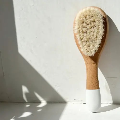 Bachca® Paris Soft Goat Hair Baby Hair Brush