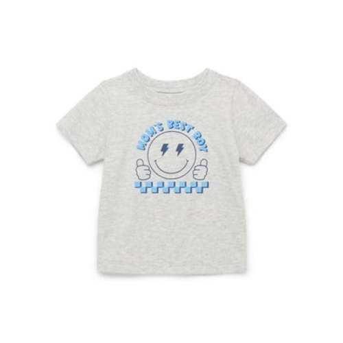 Garanimals Baby Boy Graphic T-Shirt with Short Sleeves, Sizes 0M-24M