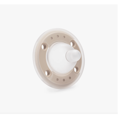 Pacifier- Oatmeal and Creme colors