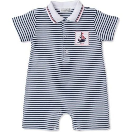 Pima Cotton Romper, 9M