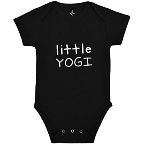 TREELANCE Yoga Baby Organic Cotton Girl Boy Clothes Little Yogi Onesie for Yoga Babies