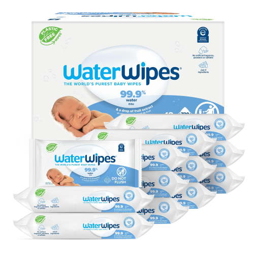 WaterWipes Unscented Baby Wipes, Sensitive and Newborn Skin, 12 Packs (720 Wipes) 720 Count NEW