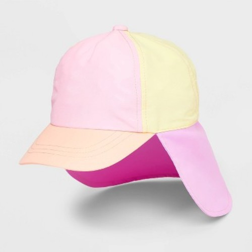 Toddler Girls' Colorblock Sun Hat - Cat & Jack™, Size: 0-6M