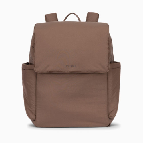 Diaper Backpack with Laptop Sleeve - Hazelnut