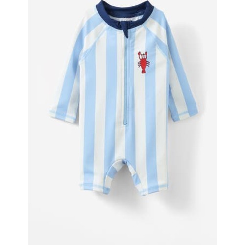 Cameron Long Sleeve Swimsuit, 6-12M
